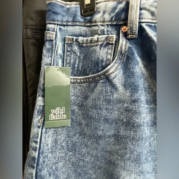 Distressed Denim Shorts - Picture 2 of 4